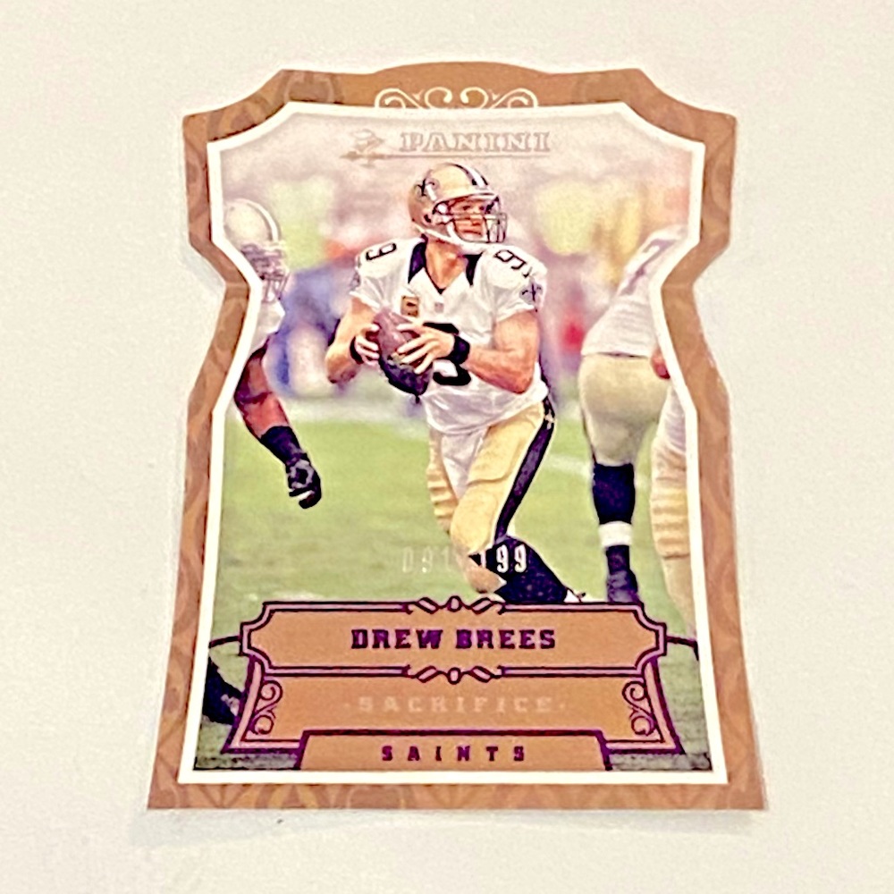 Drew Brees 2015 Panini Prestige Football Trading Card 091/199